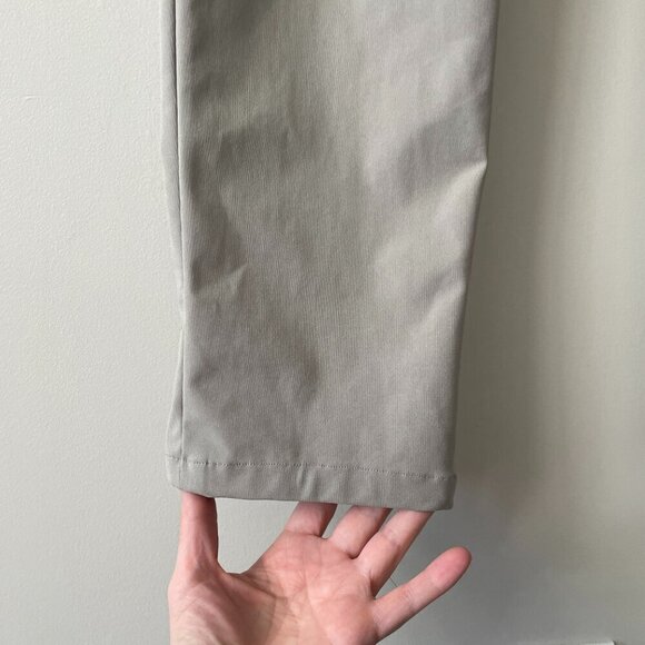 Lululemon ABC Pant Slim *Warpstreme Casual Tapered Pants Riverstone Gray 34 - Picture 6 of 9